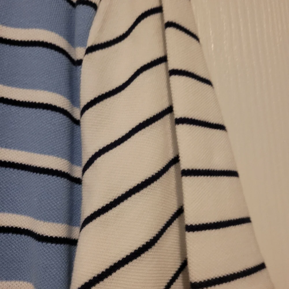 NWT- Polo Ralph Lauren Blue and White Striped Polo Shirt Boys Size 18-20 - Picture 6 of 9